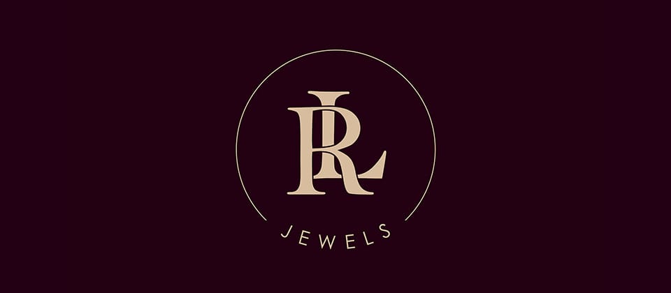 criação de logo Lr Jewels